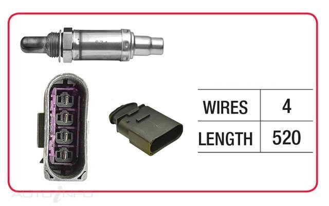 Goss Oxygen Sensor Pre-Catalytic For Audi A3 1.6 8L 1.6L AEH 2D Hatchback
