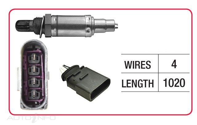 Goss Oxygen Sensor Pre-Catalytic For Volkswagen Polo 6N 1.4L/1.6L AEE, AEX, AHS