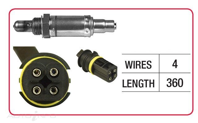 Goss Oxygen Sensor Post-Catalytic For Mercedes-Benz E430 W210 4.3L M113.940 V8