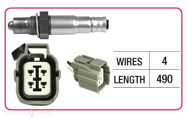 Goss Oxygen Sensor Pre-Catalytic For Honda Preludes BA 2.2L F22A1 2D Coupe