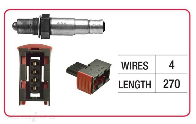 Goss Oxygen Sensor Pre-Catalytic For Porsche Boxster 986 2.7L/3.2L M96.23,M96.24