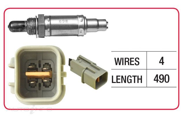 Goss Oxygen Sensor Pre-Catalytic For Mitsubishi Grandis BA 2.4L 4G69 4D Wagon 