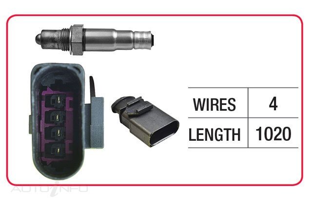 Goss Oxygen Sensor Post-Catalytic For Audi A4 FSi Quattro, Avant B7 3.1L V6 AUK