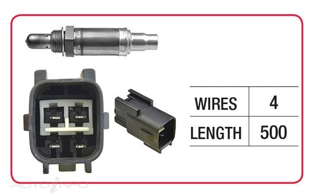 Goss Oxygen Sensor Post-Catalytic For Kia Magentis EX, EX-L LX MG 2.4L G4KC