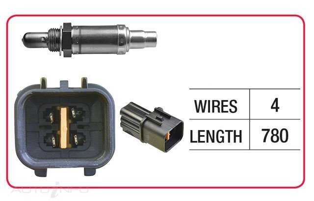 Goss Oxygen Sensor Post-Catalytic For Hyundai Sonata NF 2.4L G4KC 4D Sedan