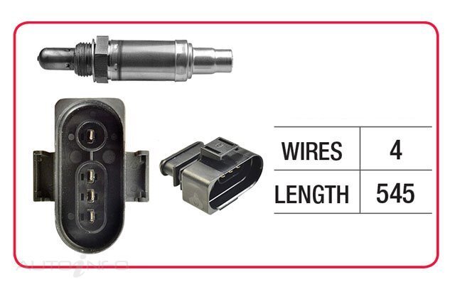 Goss Oxygen Sensor Pre-Catalytic For Audi A6 Avant Quattro C4, C5 2.8L V6