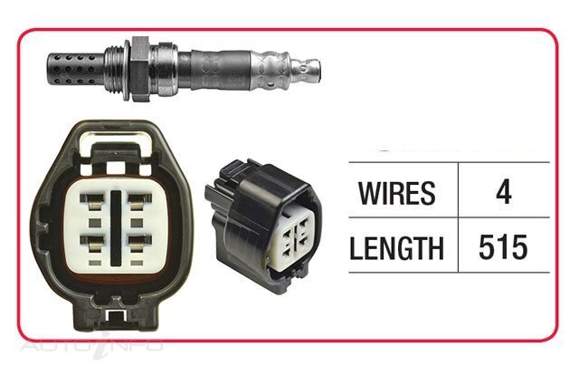 Goss Oxygen Sensor Post-Catalytic For Jaguar XKR-S X150 5.0L 508PS V8 2D Coupe