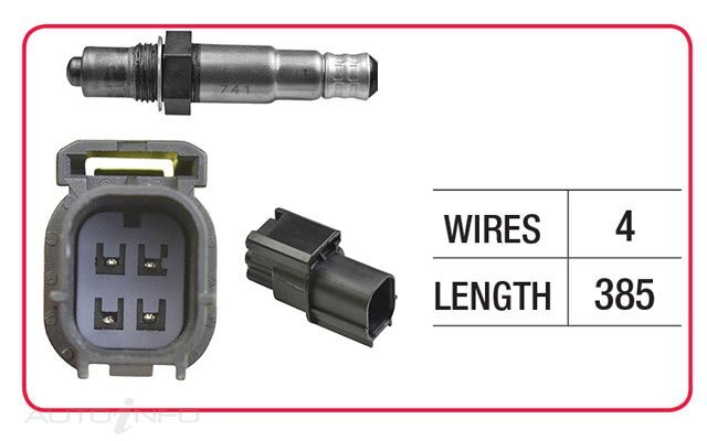 Goss Oxygen Sensor Post-Catalytic For Honda Civic VTi FD, FK 1.8L R18Z1, R18A1