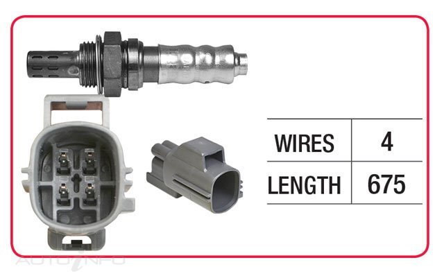 Goss Oxygen Sensor Post-Catalytic For Mazda Mazda3 MPS GG 2.3L L3VDT 4D Sedan