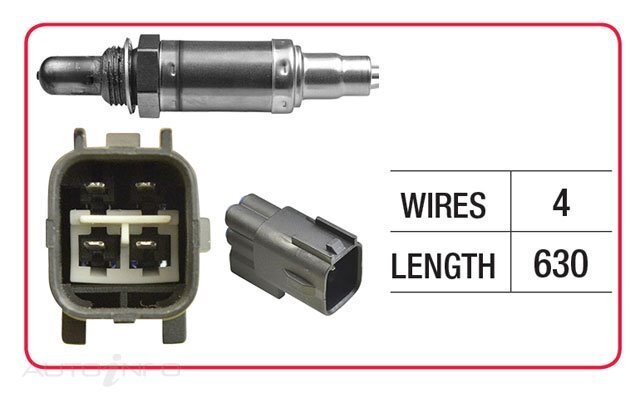 Goss Oxygen Sensor Post-Catalytic For Hyundai Santa FE Active, Elite CM, DM 2.4L