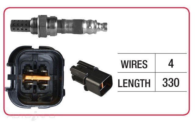 Goss Oxygen Sensor Post Catalytic For Kia Grand Carnival Si, SLi VQ 3.5L V6 G6DC