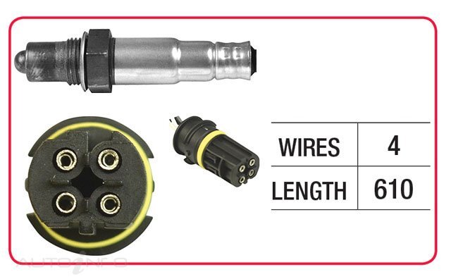 Goss Oxygen Sensor Pre-Catalytic For BMW 116i E87 1.6L N45B16 4D Hatchback