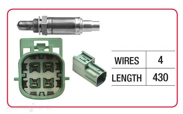 Goss Oxygen Sensor Post-Catalytic For Nissan Pulsar Q, ST N16 1.8L QG18DE