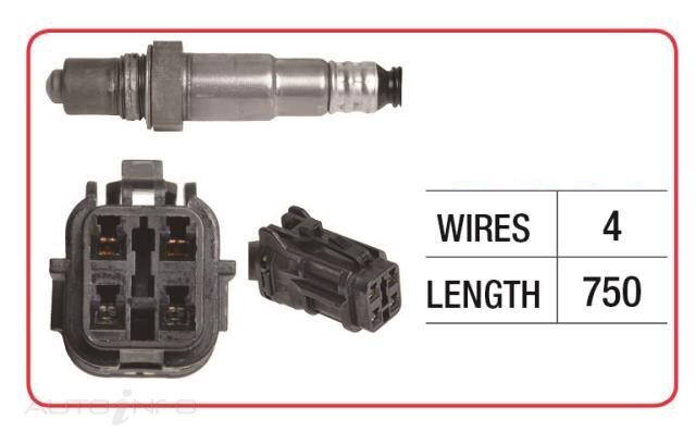 Goss Oxygen Sensor Post-Catalytic For Hyundai i40 Elite, Active VF 2.0L G4NC