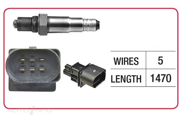 Goss Oxygen Sensor Pre-Catalytic For Audi A3 1.6 8L 1.6L AVU, BFQ 4D Hatchback