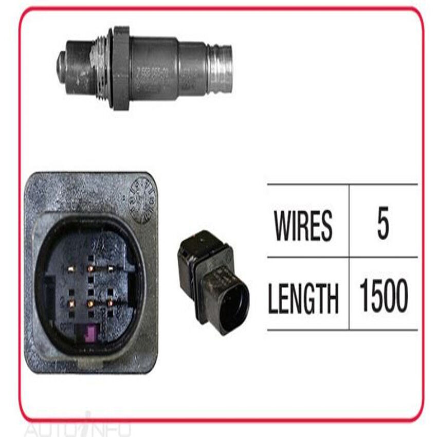 Goss Oxygen Sensor Pre-Cat For BMW 130i E87 3.0L N52B30 24V - OX792