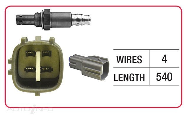 Goss Oxygen Sensor Pre-Catalytic For Lexus ES300 MCV30R 3.0L V6 1MZFE 4D Sedan