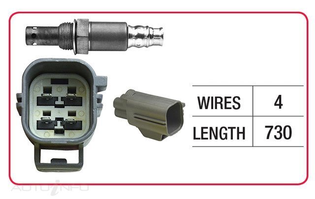 Goss Oxygen Sensor Pre-Catalytic For Volvo S40 2.4L B5244S4 4D Sedan