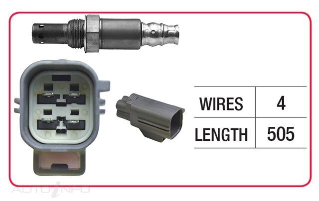 Goss Oxygen Sensor Pre-Catalytic For Volvo XC60 P3 3.2L/3.0L B6324S, B6304T2