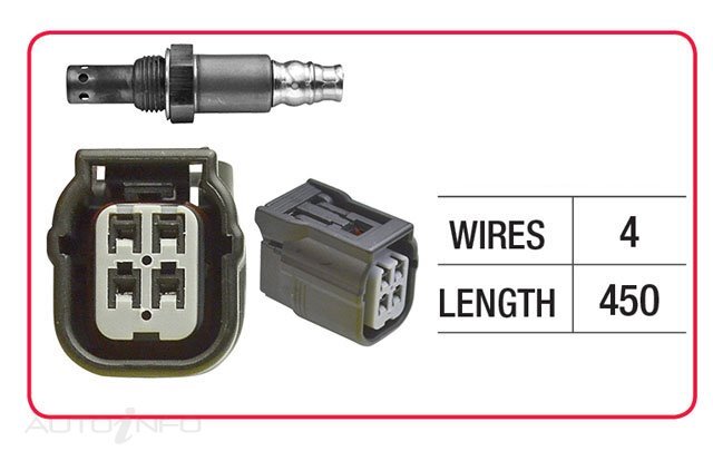 Goss Oxygen Sensor Pre-Catalytic For Honda Civic FD 1.3L/2.0L LDA2, K20Z2