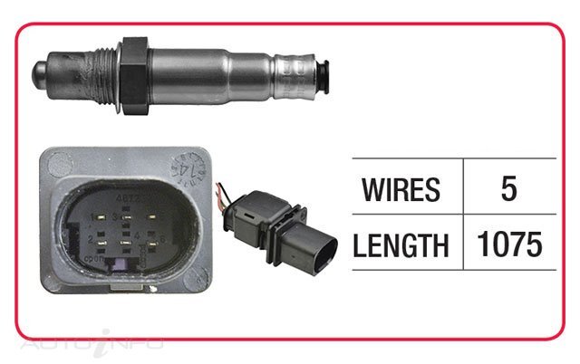 Goss Oxygen Sensor Pre-Catalytic For Volkswagen Touareg V10 TDi 7L 4.9L AYH