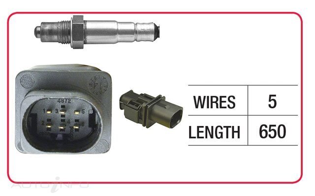 Goss Oxygen Sensor Pre-Catalytic For BMW 535D E60, E61 3.0L M57D30TUTOP