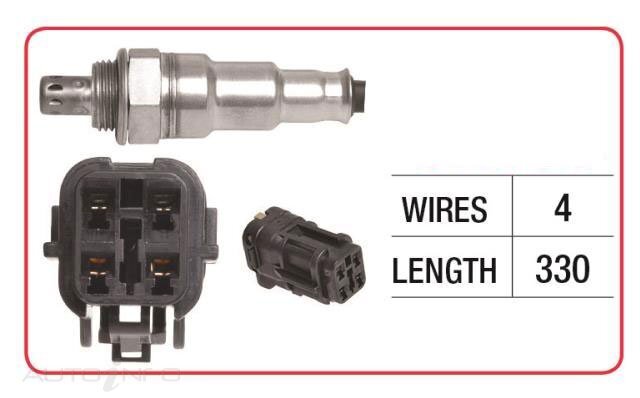 Goss Oxygen Sensor Post-Catalytic For Hyundai Sonata GL, GLS EF-B 2.7L V6 G6BA