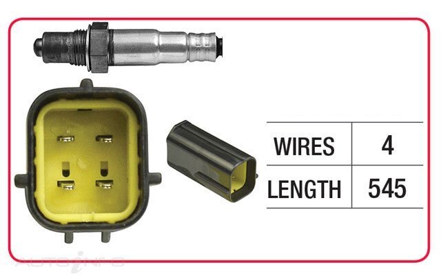 Goss Oxygen Sensor Pre-Catalytic For Hyundai i30cw SLX, SX 2.0 FD 2.0L G4GC