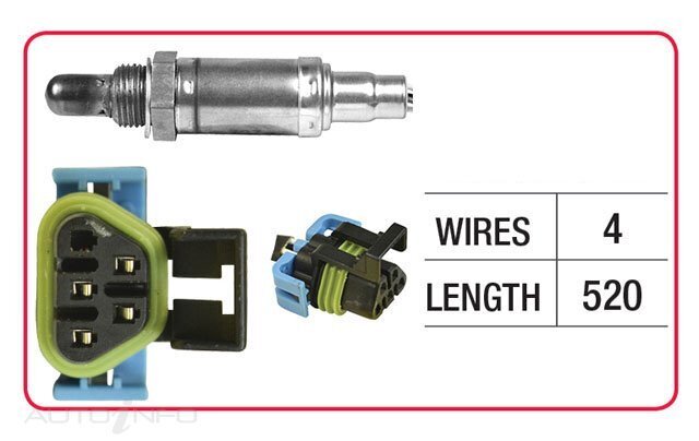 Goss Oxygen Sensor Pre-Catalytic For Holden Volt EV 1.4L LUU 4D Hatchback