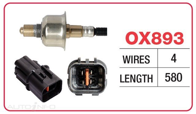 Goss Oxygen Sensor Pre-Catalytic For Hyundai Accent Active RB 1.4L G4LC