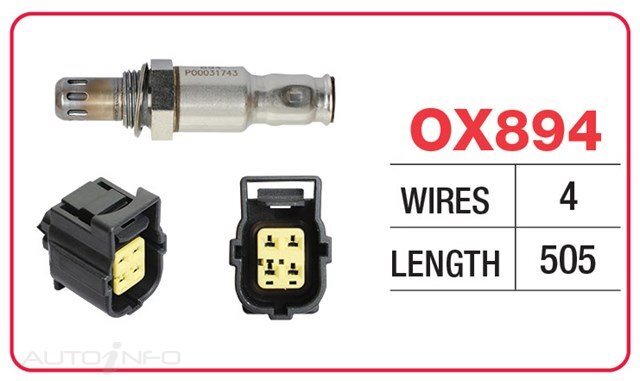 Goss Oxygen Sensor Pre-Catalytic For Mitsubishi Mirage LA 1.2L 3A92