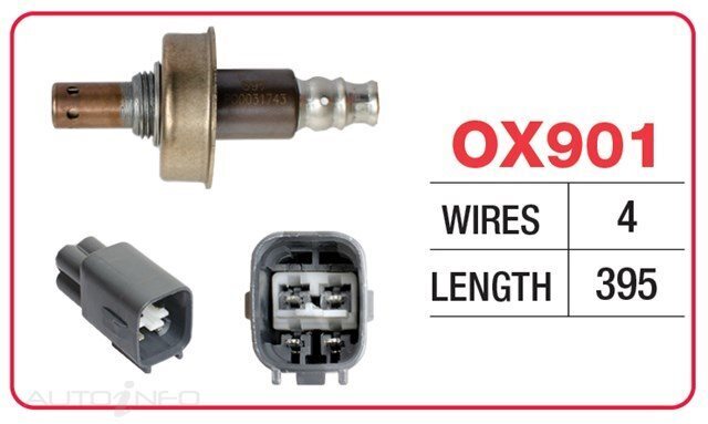 Goss Oxygen Sensor Post-Catalytic For Volvo XC90 D5 P3 2.0L D4204T23,D4204T11