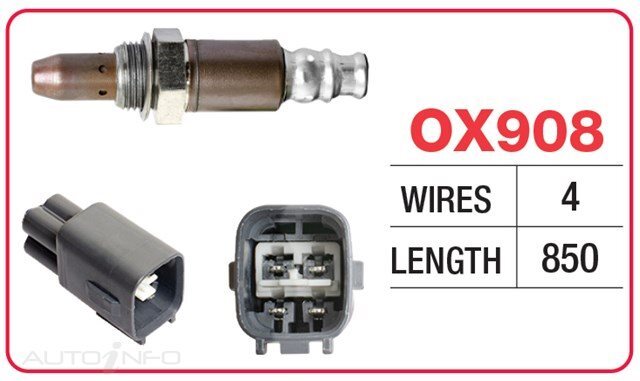 Goss Oxygen Sensor Post-Catalytic For Ford Fiesta Sport WZ 1.0L M1JE