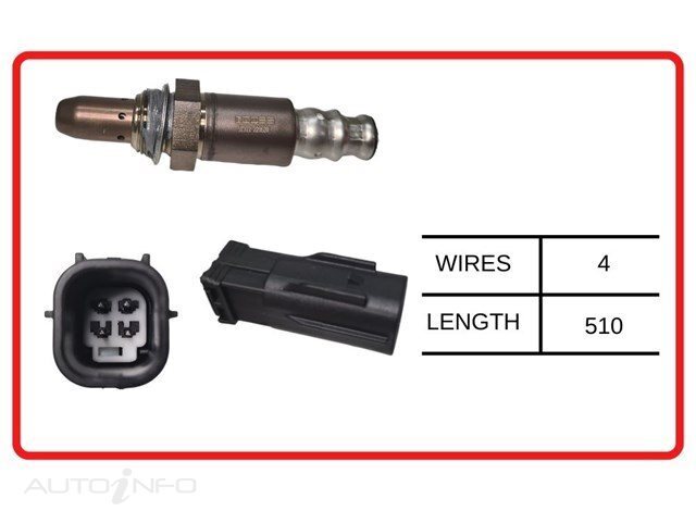 Goss Oxygen Sensor Pre-Catalytic For Lexus ES300h AXZH10R 2.5L A25AFXS