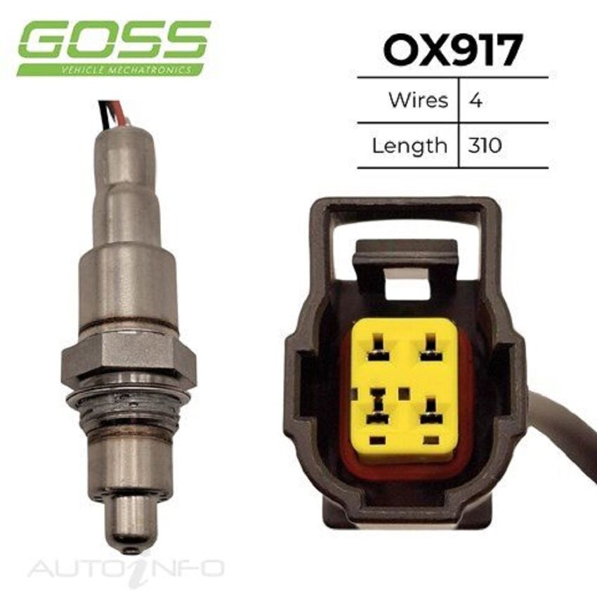 Goss Oxygen Sensor Post-Catalytic For Mercedes-Benz GLA45 AMG 4Matic X156 2.0L