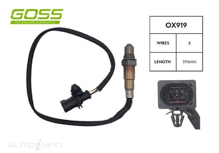 Goss Oxygen Sensor Pre-Catalytic For Jeep Grand Cherokee WK 3.0L V6 EXF