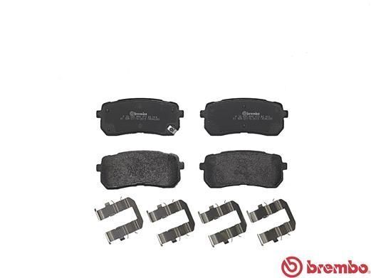 Brembo Rear Brake Pad Set - P30035