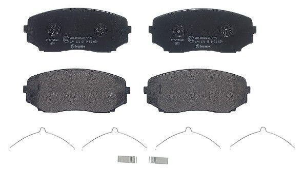 Brembo Front Brake Pad Set - P49040