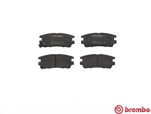 Brembo Rear Brake Pad For Mitsubishi Pajero Nh Nj Nk Nl P54018