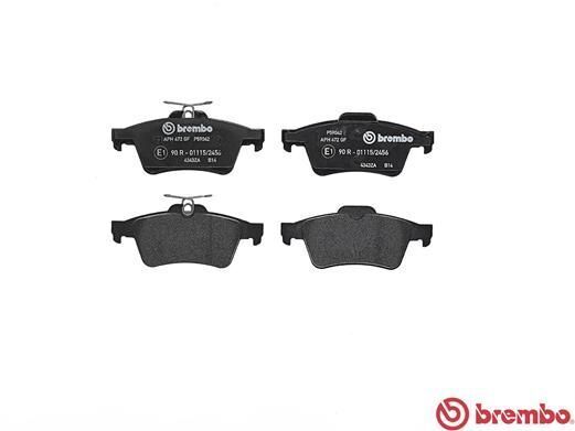 Brembo Rear Brake Pad Set - P59042