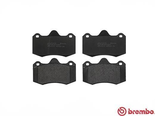 Brembo Front & Rear Brake Pad Set - P68051