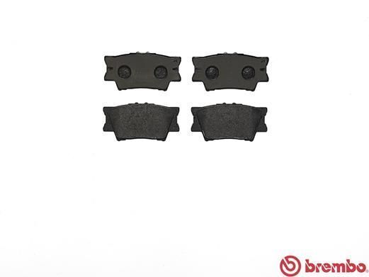 Brembo Rear Brake Pad Set - P83089