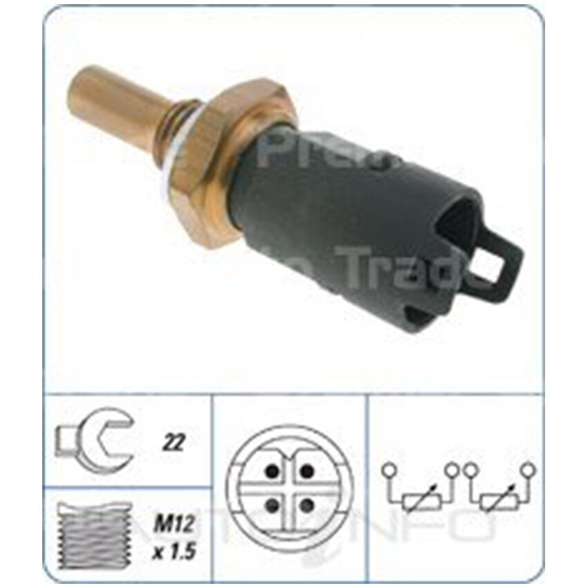 PAT Engine Coolant Temperature Sender For BMW 323i 2.5L M52B25 24V DOHC