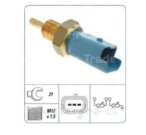 PAT Engine Coolant Temp Ecu Sensor For Citroen 207 1.4L TU3A I4 8V SOHC-CTS-068