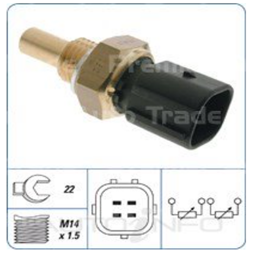 PAT Engine Coolant Temp Ecu Sensor For Mercedes Benz C230 C230K 2.3L M111.975