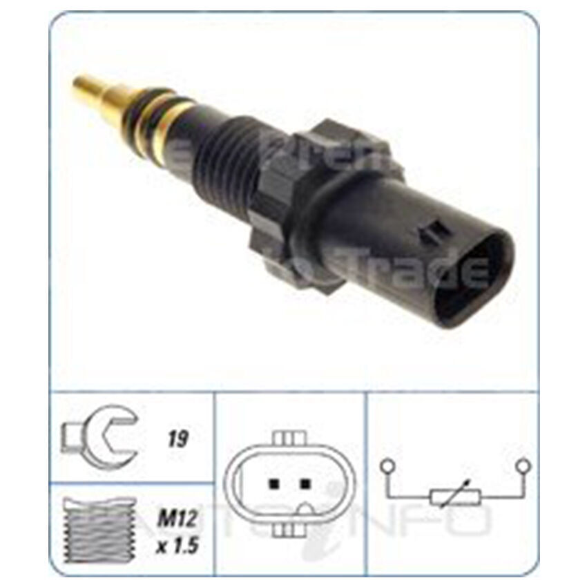 PAT Engine Coolant Temp Ecu Sensor For BMW X3 2.0L N47D20C B47D20A 24V DOHC