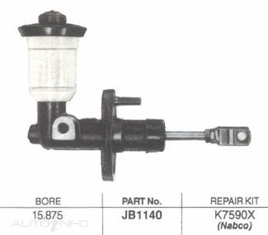 PBR  Clutch Master Cylinder For Toyota Corolla GT AE86R 1.6L 4AC I4 8V SOHC