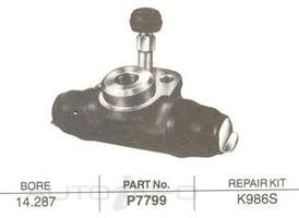 PBR Rear Wheel Cylinder Assembly - P7799