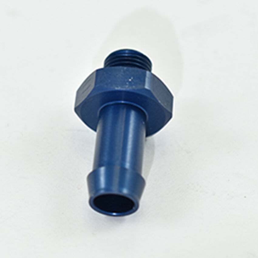 METRIC MALE M10x1.0 TO 3/8 BARB Blue