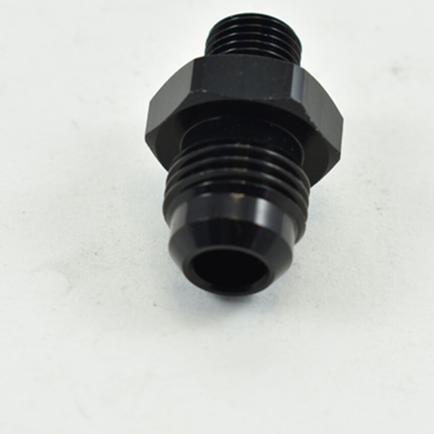 METRIC MALE TO MALE FLARE AN-6 BOSCH PUMP M10x1.0 Black